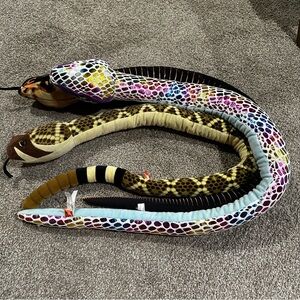 Colorful Wild Republic Plush Snake Toy for Reptile Enthusiasts